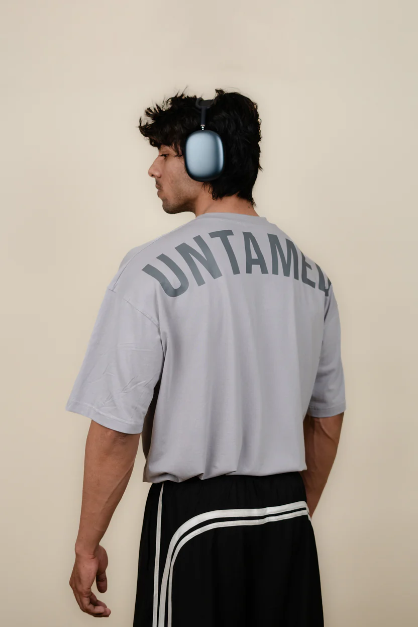The Untamed Tee (Grey) - 1